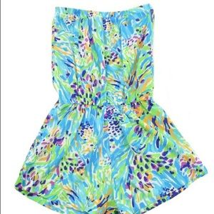 Lilly Pulitzer Colleen Romper Sea Soirée Size XS 0